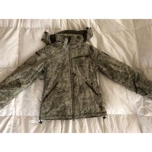 Roxy snowboard jacket and pants.